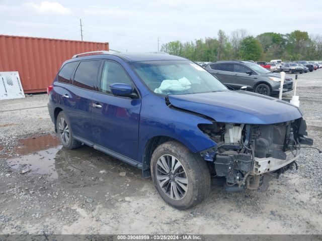 Auction sale of the 2017 Nissan Pathfinder Sl, vin: 5N1DR2MN8HC655716, lot number: 39048959