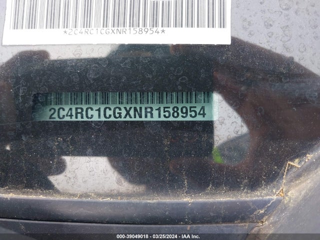 2C4RC1CGXNR158954 Chrysler Voyager Lx