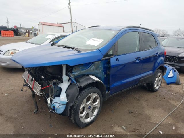 MAJ6S3GL3NC461761 Ford Ecosport Se