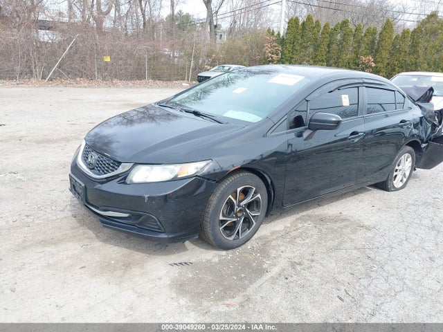 Honda Civic Lx 2014 2HGFB2F57EH533390 Image 2