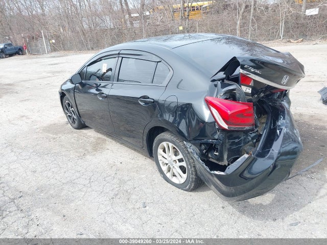 Honda Civic Lx 2014 2HGFB2F57EH533390 Image 3