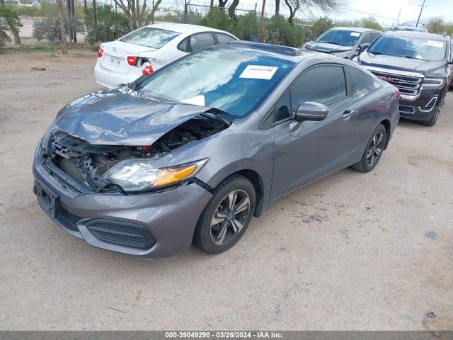 Honda CIVIC EX 2014 2HGFG3B86EH524011 Image 2