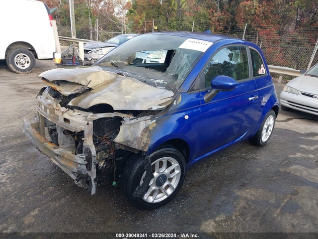 2012 FIAT 500 3C3CFFAR4CT291416 Photo 1