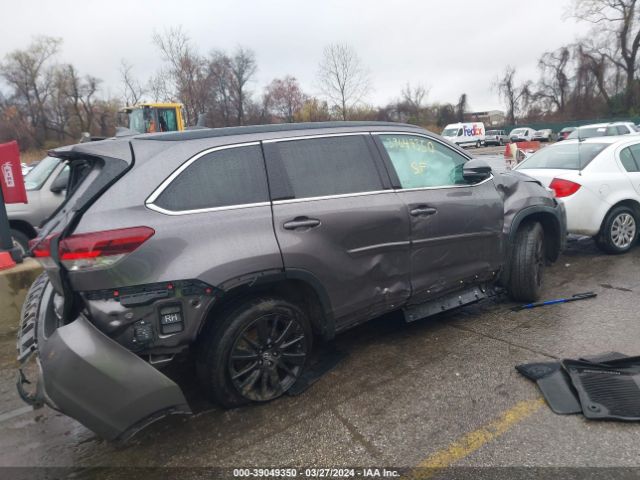 5TDJZRFH6KS625286 Toyota Highlander Se