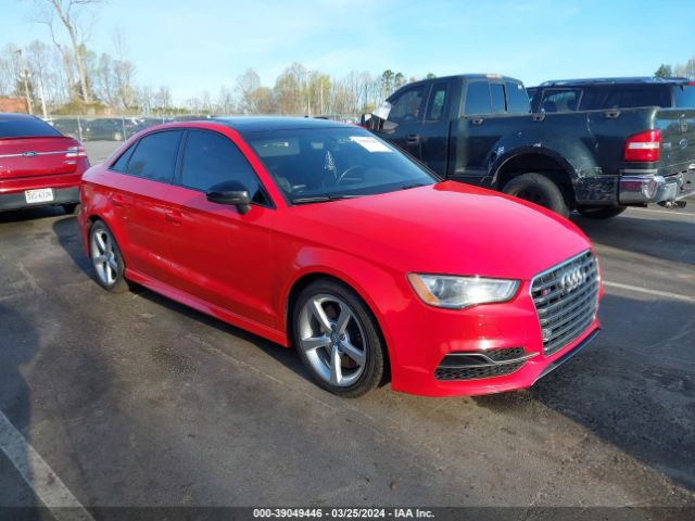 Aukcja sprzedaży 2016 Audi S3 2.0t Premium Plus, vin: WAUB1GFF3G1026829, numer aukcji: 39049446