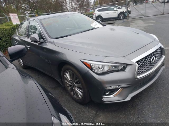 Aukcja sprzedaży 2022 Infiniti Q50 Luxe Awd, vin: JN1EV7BR7NM340504, numer aukcji: 39049664