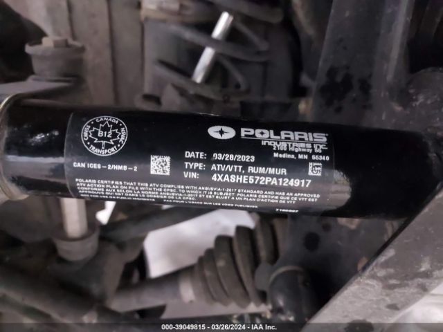 2023 POLARIS SPORTSMAN 4XASHE572PA124917 Photo 9