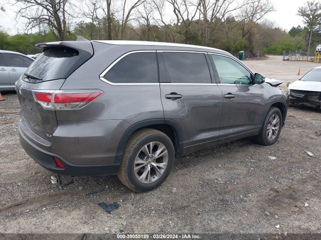 Toyota Highlander Xle V6 2015 5TDKKRFHXFS095662 Image 4