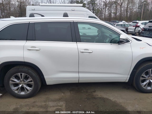 Toyota Highlander Xle V6 2015 5TDJKRFH3FS082294 Image 13