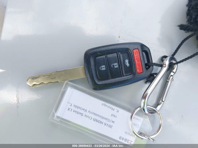 Honda Civic Lx 2016 2HGFC2F55GH520881 Image 11