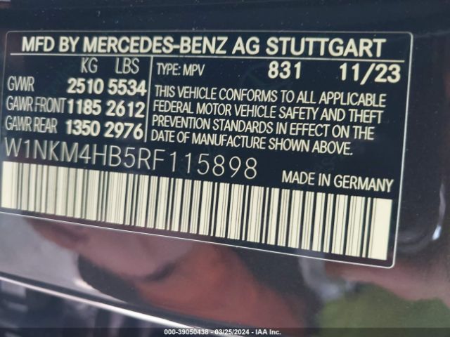 W1NKM4HB5RF115898 Mercedes-Benz Glc 300 4matic Suv