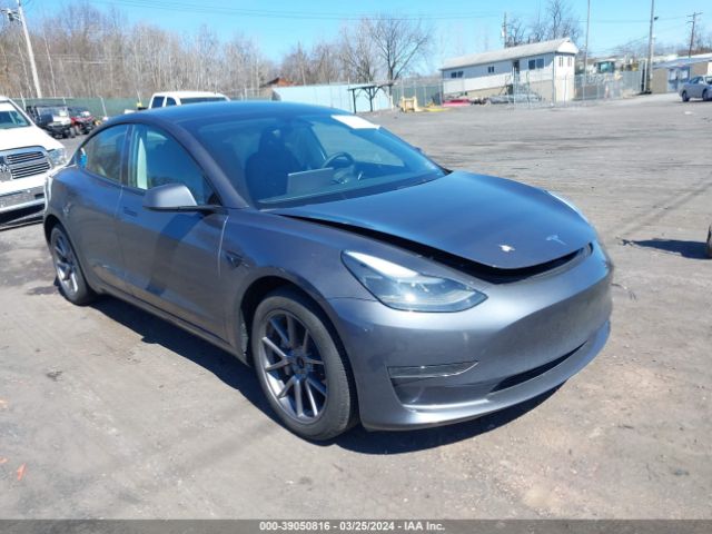 2023 Tesla Model 3 Rear-wheel Drive მანქანა იყიდება აუქციონზე, vin: 5YJ3E1EA4PF698596, აუქციონის ნომერი: 39050816