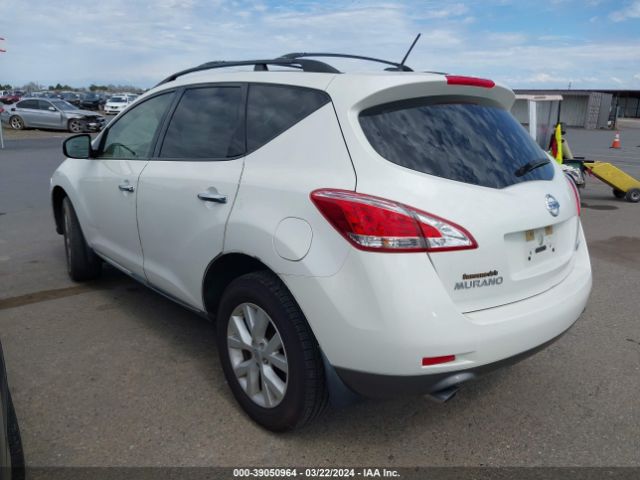 JN8AZ1MWXEW513182 Nissan MURANO SL