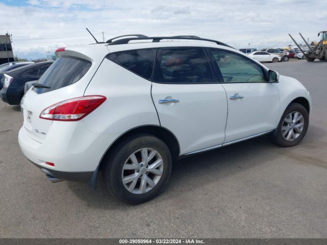 JN8AZ1MWXEW513182 Nissan MURANO SL