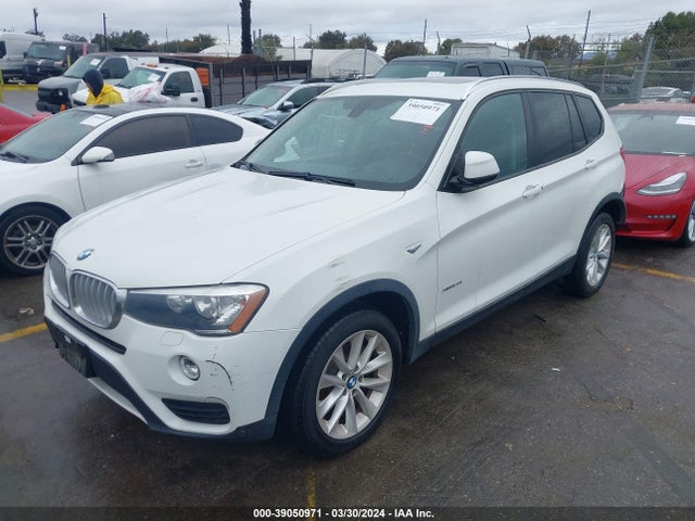 BMW X3 Xdrive28i 2016 5UXWX9C53G0D85132 Image 2