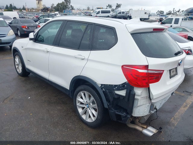 BMW X3 Xdrive28i 2016 5UXWX9C53G0D85132 Image 3