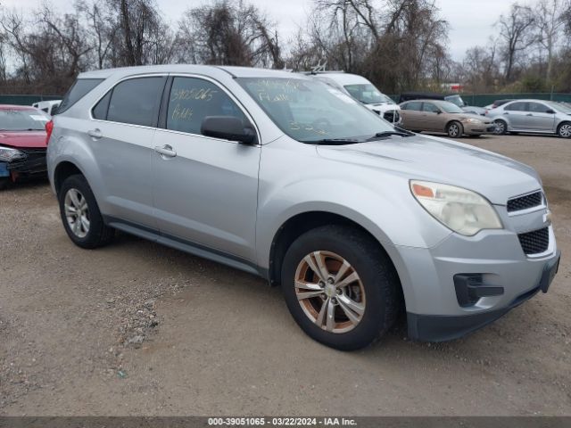 Auction sale of the 2010 Chevrolet Equinox Ls, vin: 2CNALBEW0A6327894, lot number: 39051065