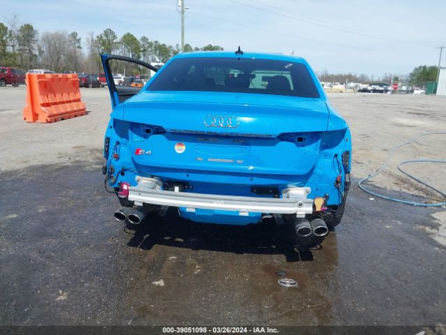 WAUB4AF49MA014408 Audi S4 Premium Plus Tfsi Quattro Tiptronic