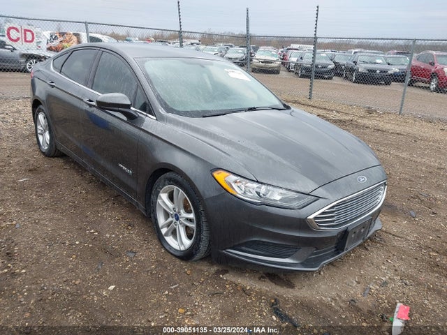 Ford Fusion Hybrid Se 2018 3FA6P0LU2JR152647 Image 1