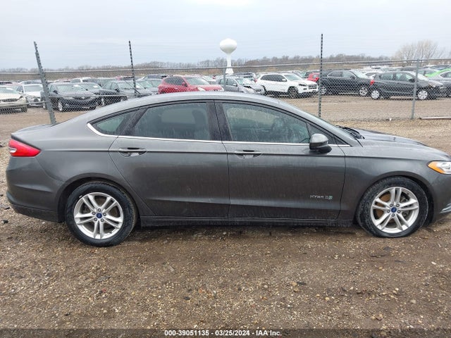 Ford Fusion Hybrid Se 2018 3FA6P0LU2JR152647 Image 13