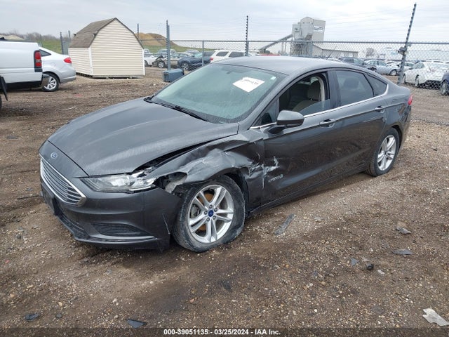 Ford Fusion Hybrid Se 2018 3FA6P0LU2JR152647 Image 2