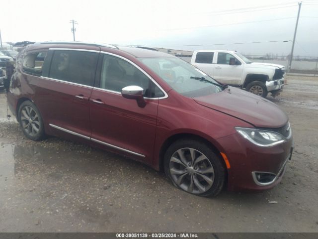 Продажа на аукционе авто 2019 Chrysler Pacifica Limited, vin: 2C4RC1GG1KR673458, номер лота: 39051139