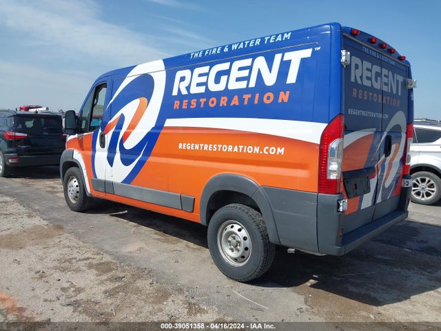3C6TRVAG6HE547845 RAM Promaster 1500 Low Roof 136 Wb