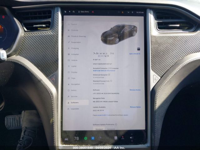 5YJSA1E20KF305797 Tesla Model S 100d/75d/long Range/standard Range