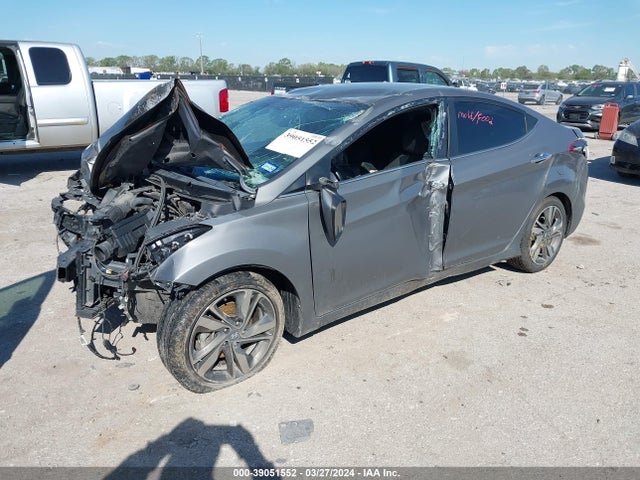 Hyundai Elantra Limited 2014 5NPDH4AE7EH508598 Image 2