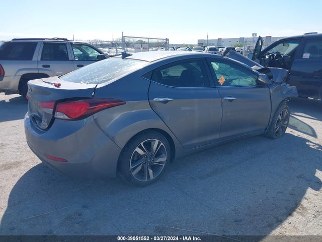 Hyundai Elantra Limited 2014 5NPDH4AE7EH508598 Image 4
