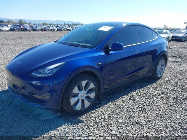 2021 TESLA MODEL Y 5YJYGDEE9MF090993 Photo 1
