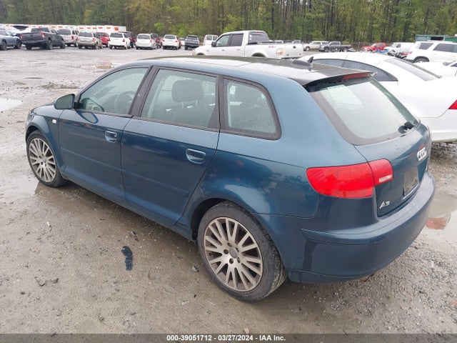 39051712 :رقم المزاد ، WAUMF78P16A003323 vin ، 2006 Audi A3 2.0t مزاد بيع