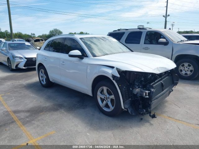 Продажа на аукционе авто 2021 Audi Q5 Premium 45 Tfsi Quattro S Tronic, vin: WA1AAAFY4M2118593, номер лота: 39051736