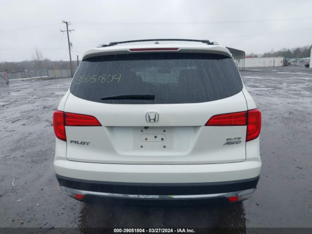 5FNYF6H05GB062871 Honda Pilot Elite