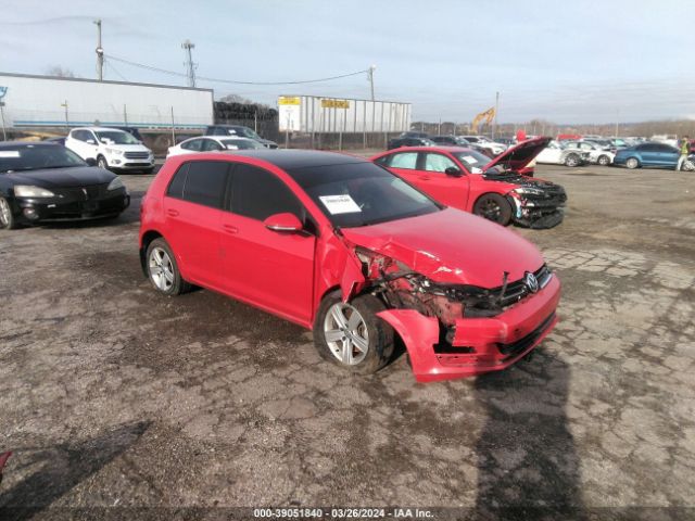 Auction sale of the 2017 Volkswagen Golf Tsi S 4-door/tsi Se 4-door/tsi Sel 4-door/tsi Wolfsburg Edition 4-door, vin: 3VW217AU8HM017733, lot number: 39051840