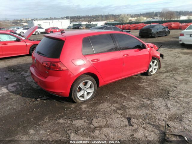 3VW217AU8HM017733 Volkswagen Golf Tsi S 4-door/tsi Se 4-door/tsi Sel 4-door/tsi Wolfsburg Edition 4-door