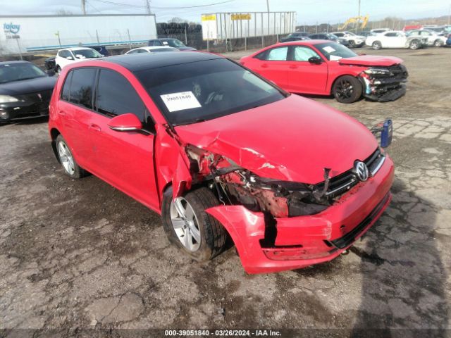 3VW217AU8HM017733 Volkswagen Golf Tsi S 4-door/tsi Se 4-door/tsi Sel 4-door/tsi Wolfsburg Edition 4-door