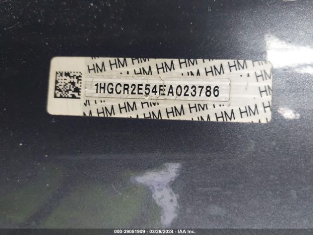 1HGCR2E54EA023786 Honda Accord Sport