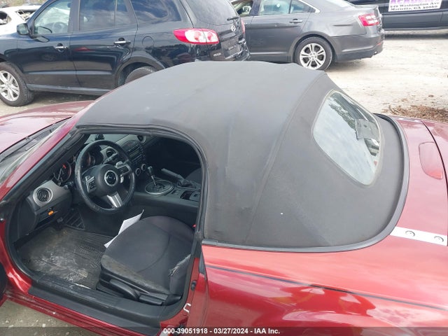 2010 Mazda Mx-5 Miata Sport მანქანა იყიდება აუქციონზე, vin: JM1NC2EFXA0209169, აუქციონის ნომერი: 39051918