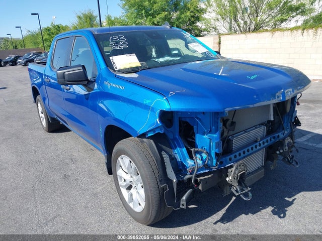 Chevrolet Silverado 1500 2wd  Short Bed Custom 2022 3GCPABEK9NG638607 головне зображення
