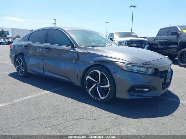 Auction sale of the 2019 Honda Accord Sport, vin: 1HGCV1F32KA125506, lot number: 39052305