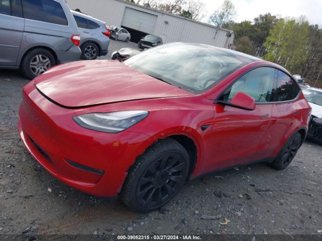 7SAYGDEE8PF612391 Tesla Model Y Awd/long Range Dual Motor All-wheel Drive