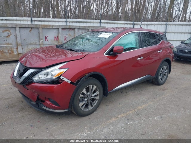 Nissan MURANO S 2017 5N1AZ2MH8HN173460 Image 2