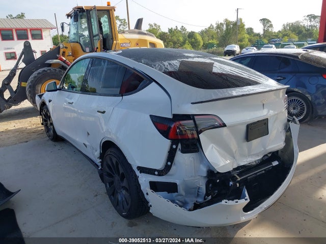 7SAYGDEF8PF751493 Tesla Model Y Awd/performance Dual Motor All-wheel Drive