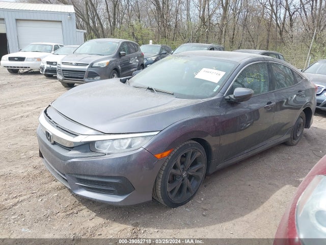 Honda Civic Lx 2017 2HGFC2F56HH540381 Image 2