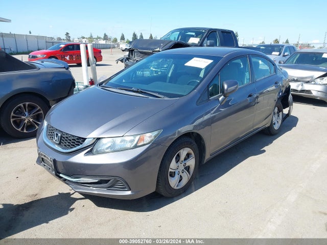 Honda Civic Lx 2015 2HGFB2F59FH556185 Image 2