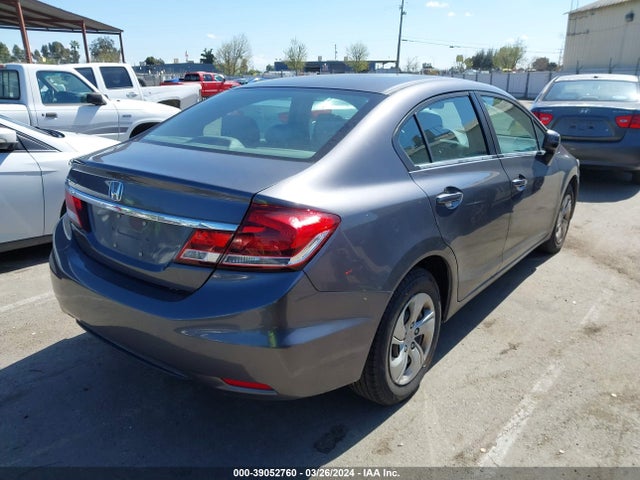 Honda Civic Lx 2015 2HGFB2F59FH556185 Image 4