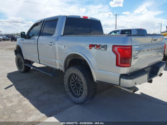 1FTEW1EF7FFC52907 Ford F-150 Platinum