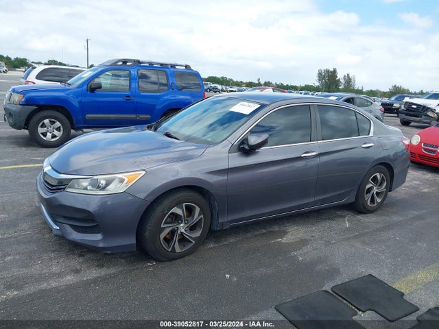 Honda ACCORD LX 2016 1HGCR2F31GA006069 Image 2