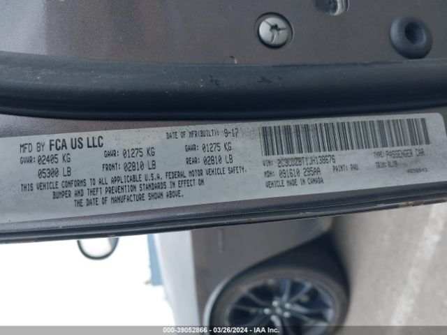 2C3CDZBT1JH138676 Dodge Challenger R/t Plus